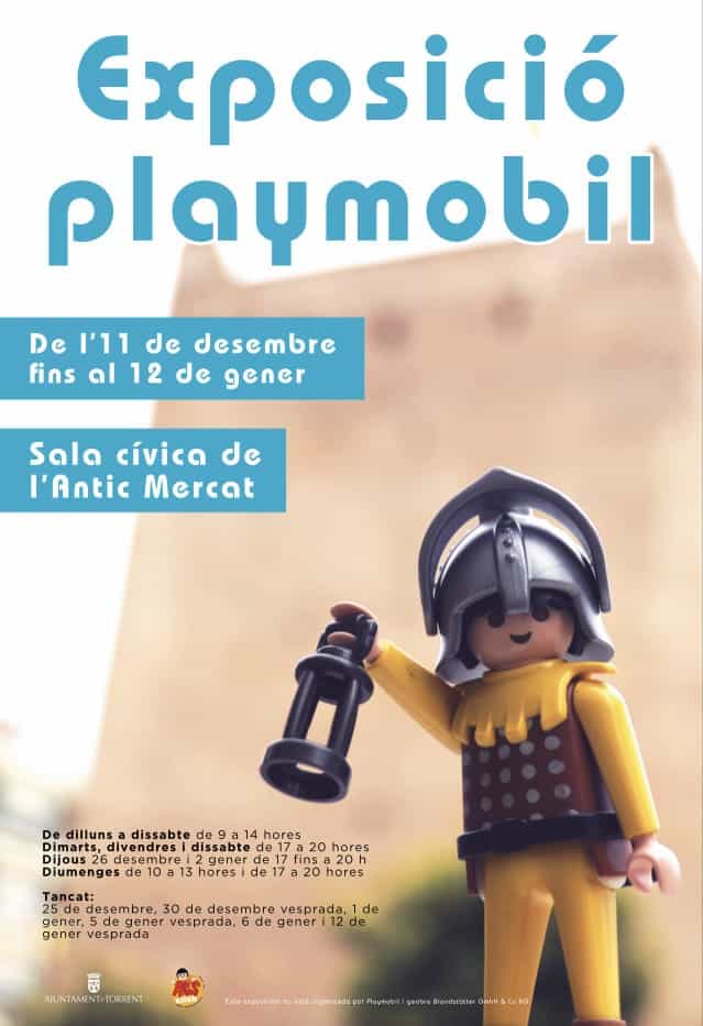 duda precisamente atleta Exposición de Playmobil en Torrent, ¡imperdible! - Cultura CV